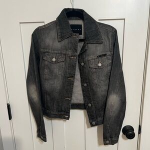 SISLEY MADE IN ITALY Denim Jean Jacket Size XS